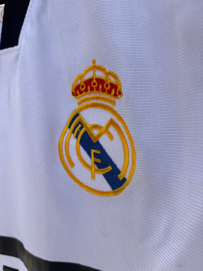 REAL MADRID HOME 99/00 JERSEY (EMBROIDED LOGO)