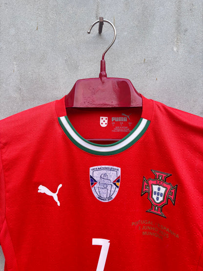 RONALDO 7 PORTUGAL HOME SHIRT PLAYER VERSION