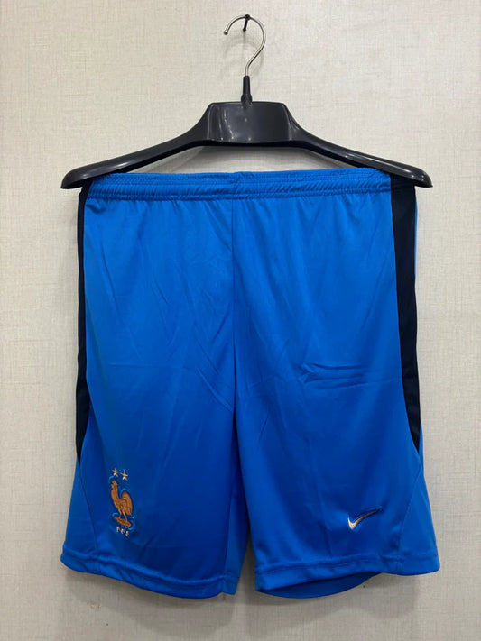 FRANCE HOME FIFA CUP SHORT EMBROIDED LOGO