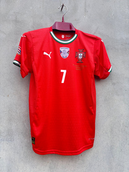 RONALDO 7 PORTUGAL HOME SHIRT PLAYER VERSION