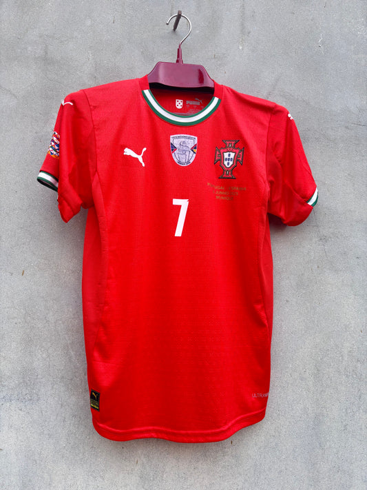 RONALDO 7 PORTUGAL HOME SHIRT PLAYER VERSION