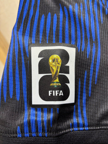Neymar JR Brazil away FIFA Cup Jersey (EMBROIDED LOGO)