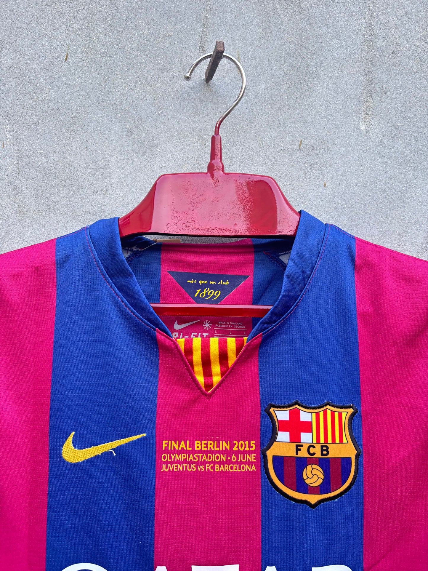 BARCELONA 2015 FINAL JERSEY(EMBROIDED LOGO)
