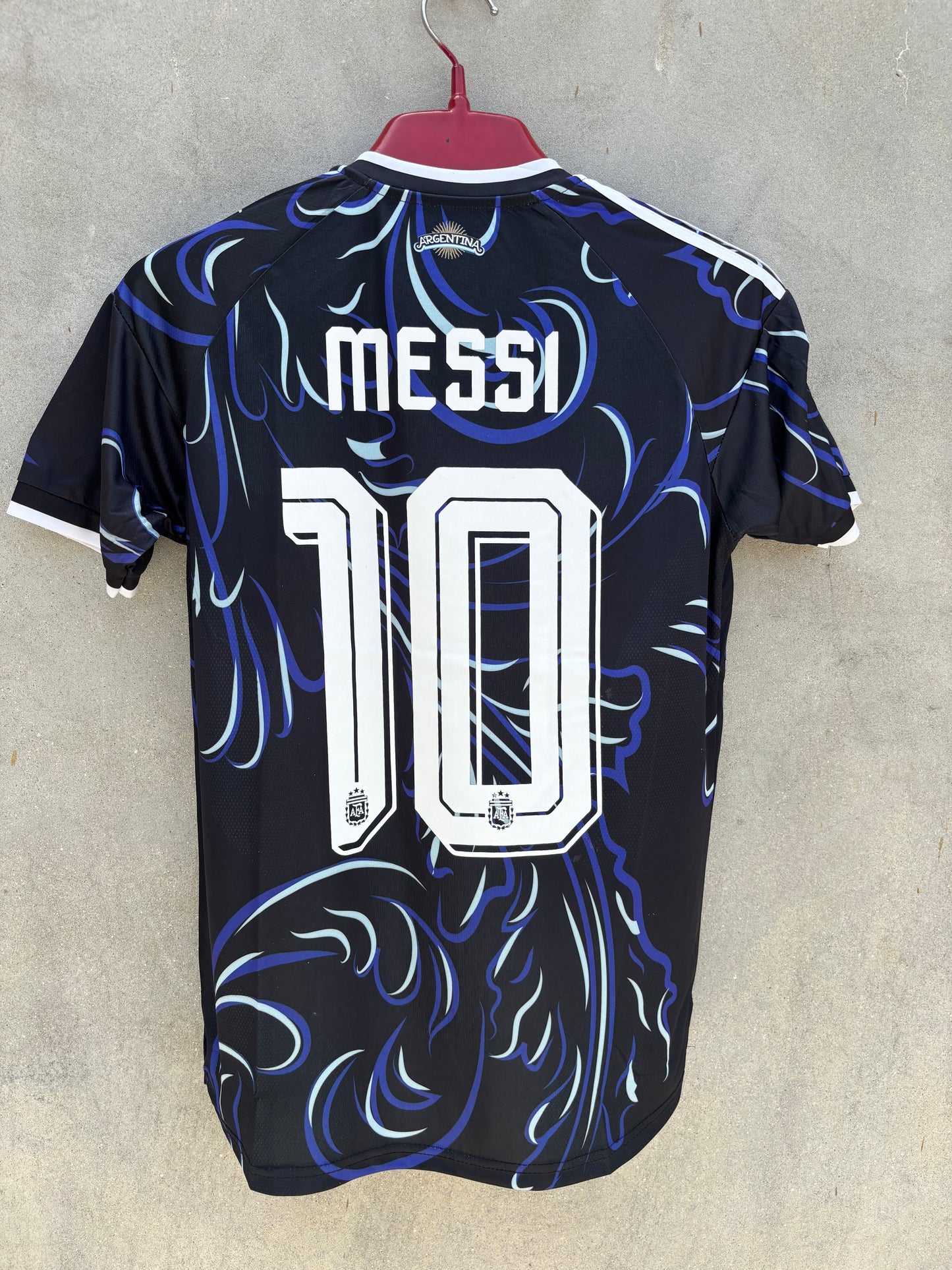 MESSI 10 ARGENTINA AWAY FIFA CUP JERSEY 2026 (TPU LOGO)