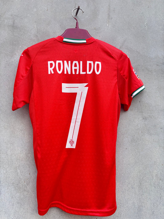 RONALDO 7 PORTUGAL HOME SHIRT PLAYER VERSION