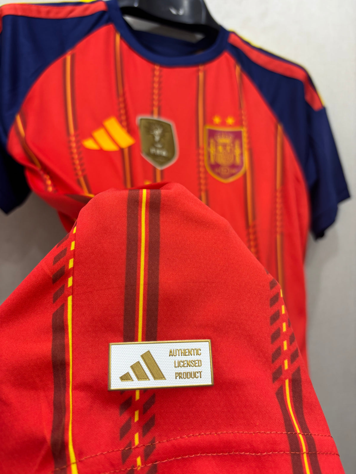SPAIN HOME WORLDCUP WINNER JERSEY