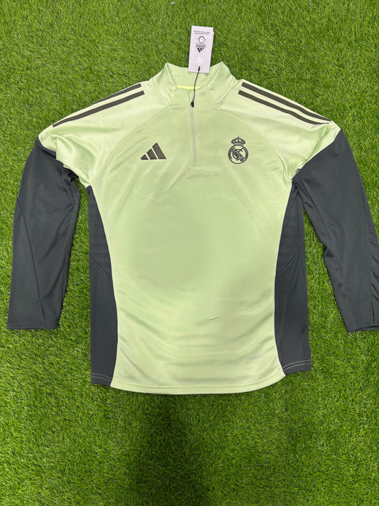 REAL MADRID Training Drill Top 25/26 (Lime Green)