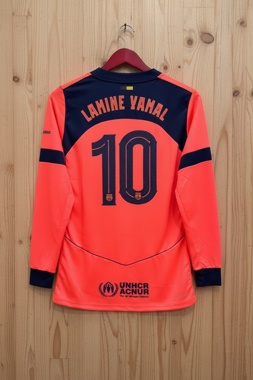 BARCELONA THIRD SHIRT 25/26(ALL PLAYER VERSION LOGO)