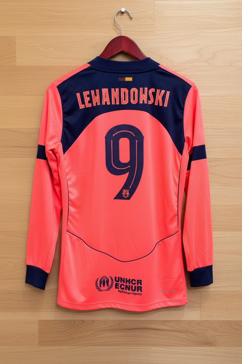 BARCELONA THIRD SHIRT 25/26(ALL PLAYER VERSION LOGO)