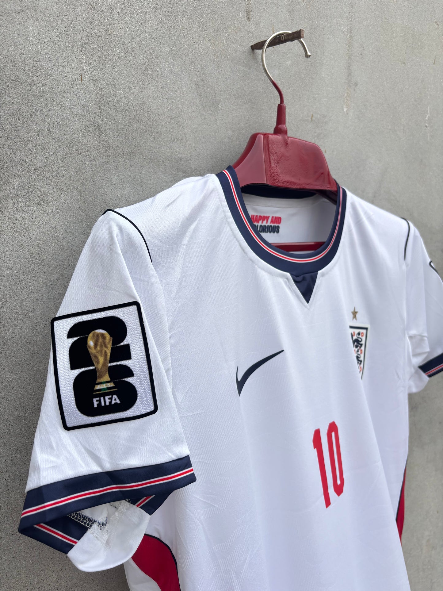 BELLINGHAM 10 ENGLAND HOME FIFA CUP JERSEY 2026 (PLAYER VERSION)