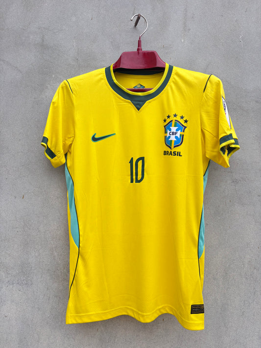 NEYMAR JR BRAZIL HOME FIFA CUP JERSEY 2026 (TPU LOGO)