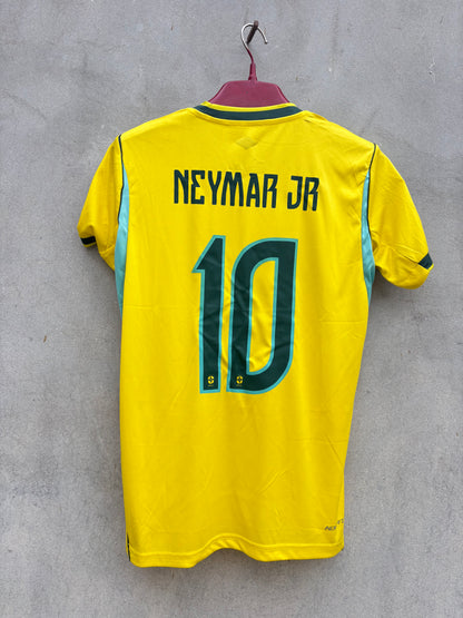NEYMAR JR BRAZIL HOME FIFA CUP JERSEY 2026 (TPU LOGO)