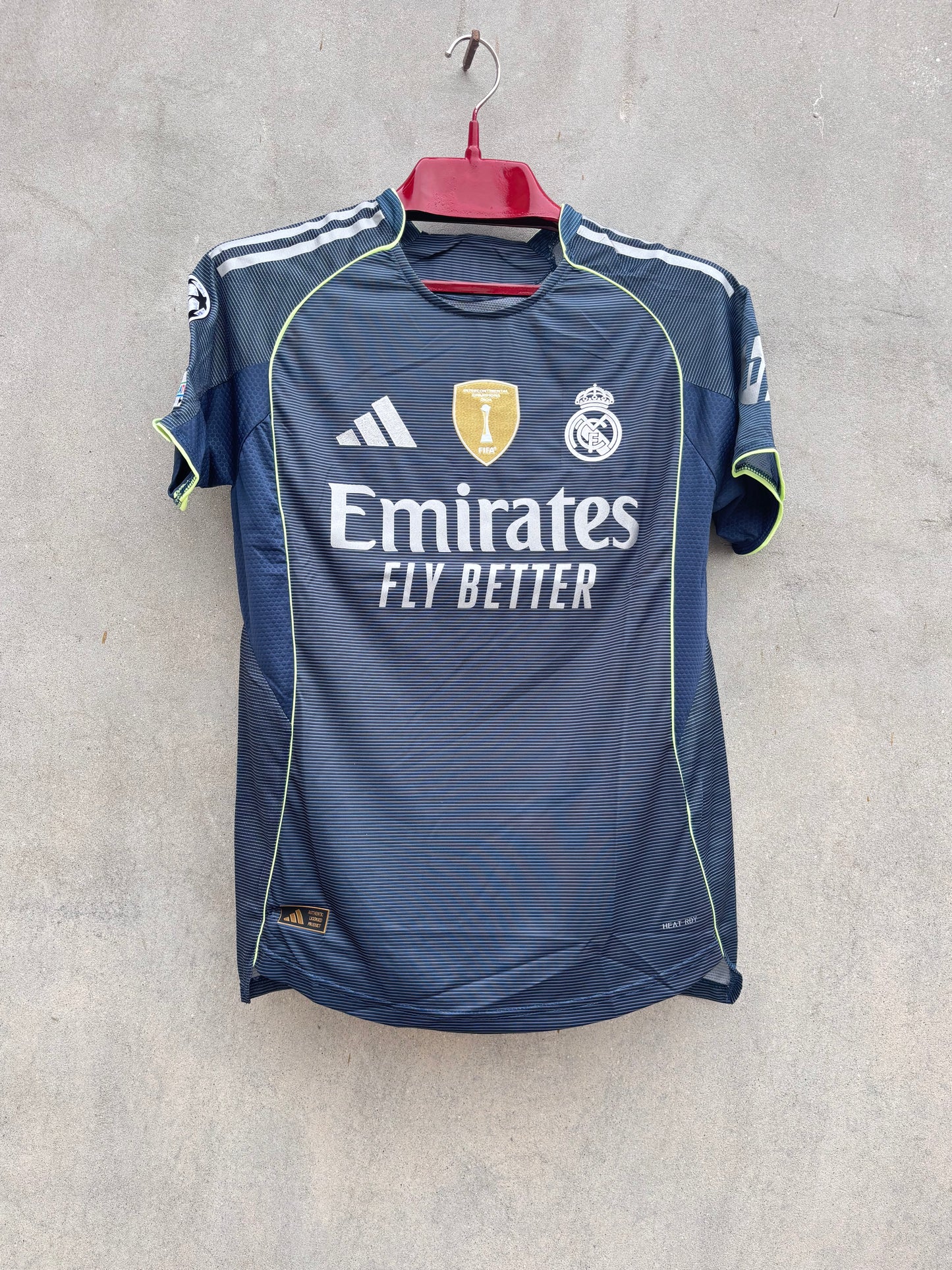 Real Madrid Away HALF SLEEVE JERSEY(TPU LOGO) 2026