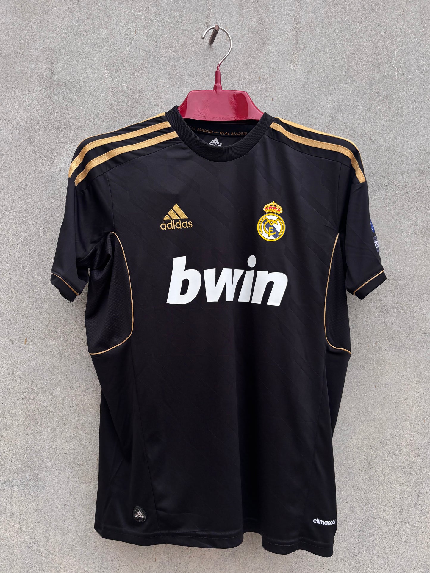 Real Madrid 2011/12 Ronaldo 7 AWAY original logo JERSEY
