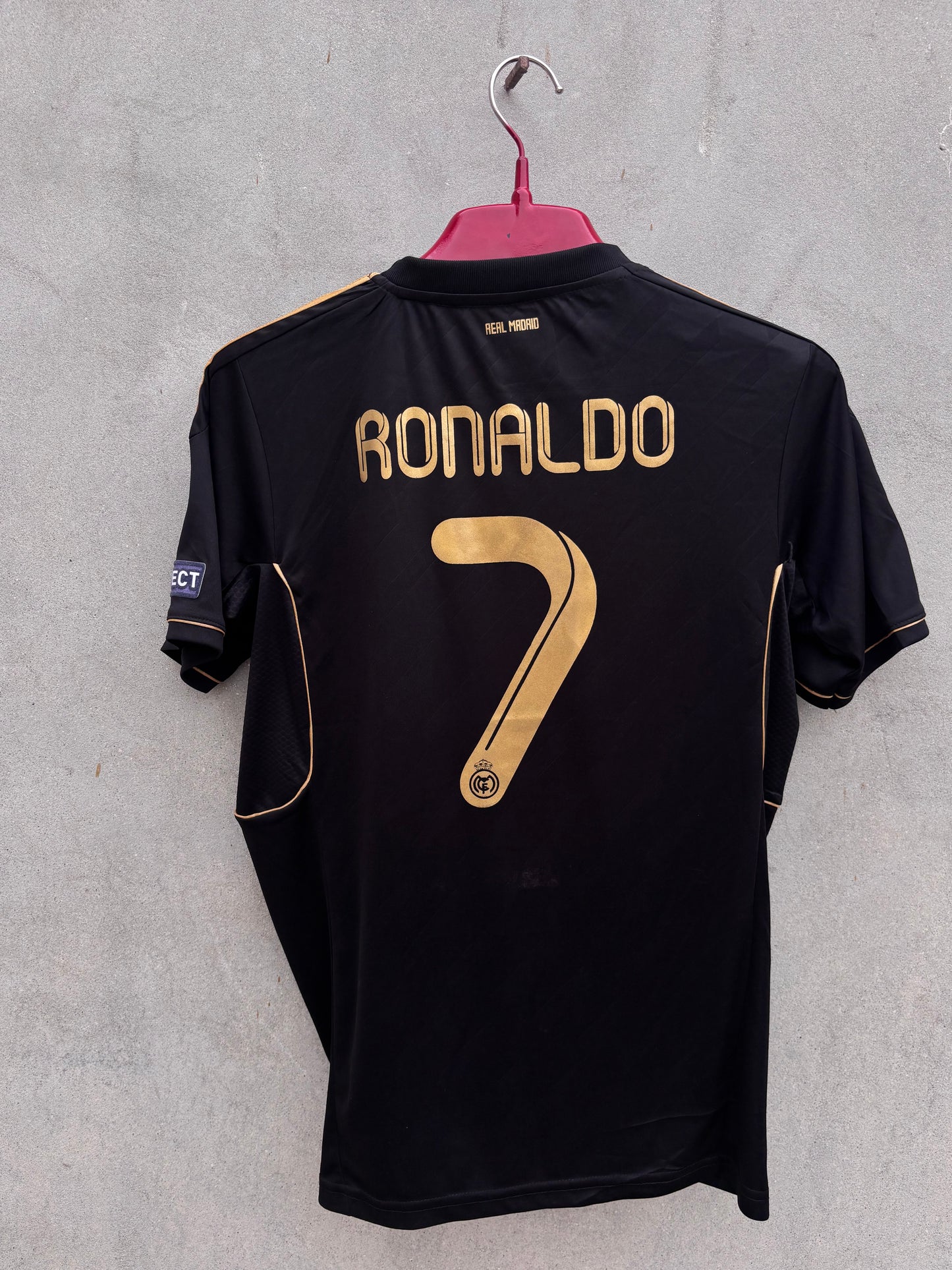 Real Madrid 2011/12 Ronaldo 7 AWAY original logo JERSEY