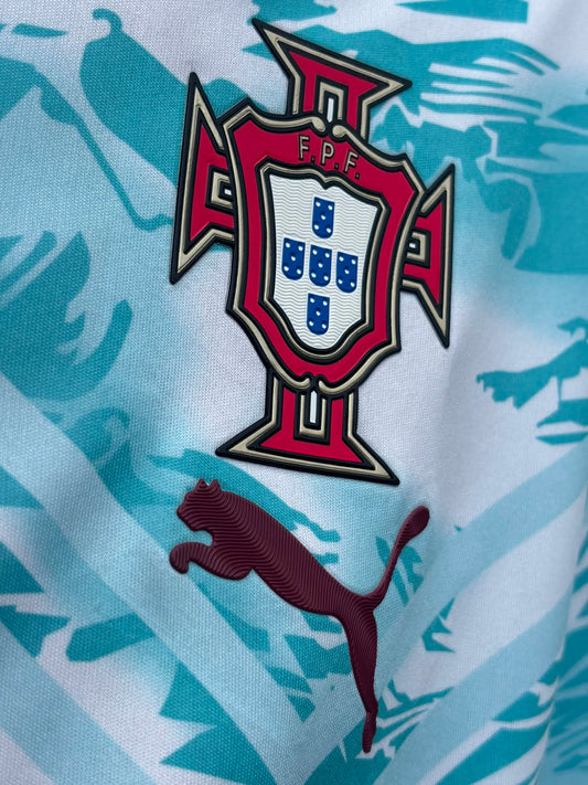 RONALDO 7 PORTUGAL AWAY FIFA CUP JERSEY (TPU LOGO)