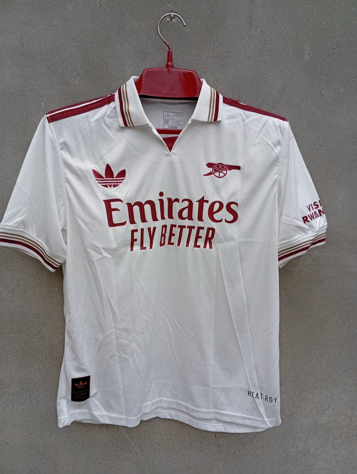 ARSENAL THIRD 2026 JERSEY EMBROIDED LOGO