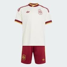 LAMINE YAMAL SPAIN AWAY FIFA CUP KIDS KIT