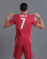 RONALDO 7 PORTUGAL HOME FIFA CUP KIT(EMBROIDED LOGO)